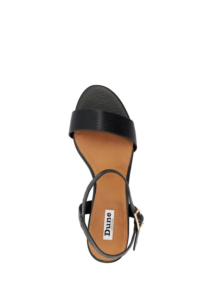 Schwarz - Dune London Jelly Zweiteilige Sandalen mit Blockabsatz - Bild 6 von 6 Schwarz - Dune London Jelly Zweiteilige Sandalen mit Blockabsatz - Bild 6 von 6