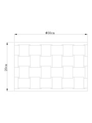 Grey Felt Weave Easy Fit Shade - Image 7 of 7