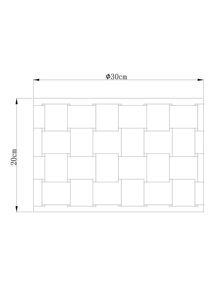 Grey Felt Weave Easy Fit Shade - Image 7 of 7