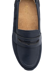 Lotus Blue Wedge Loafers - Image 4 of 4