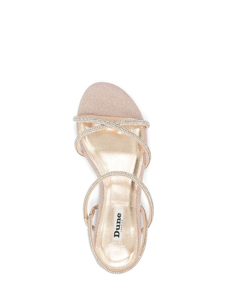Gold - Dune London Dune Nightengale Flache Sandalen mit Strassverzierung - Bild 6 von 6 Gold - Dune London Dune Nightengale Flache Sandalen mit Strassverzierung - Bild 6 von 6