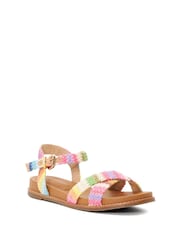 Pink - Dune London Lassey Sandalen mit überkreuzten Riemen - Bild 5 von 7
