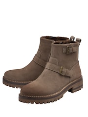 Lotus Natural Zip-Up Ankle Boots - Image 2 of 4