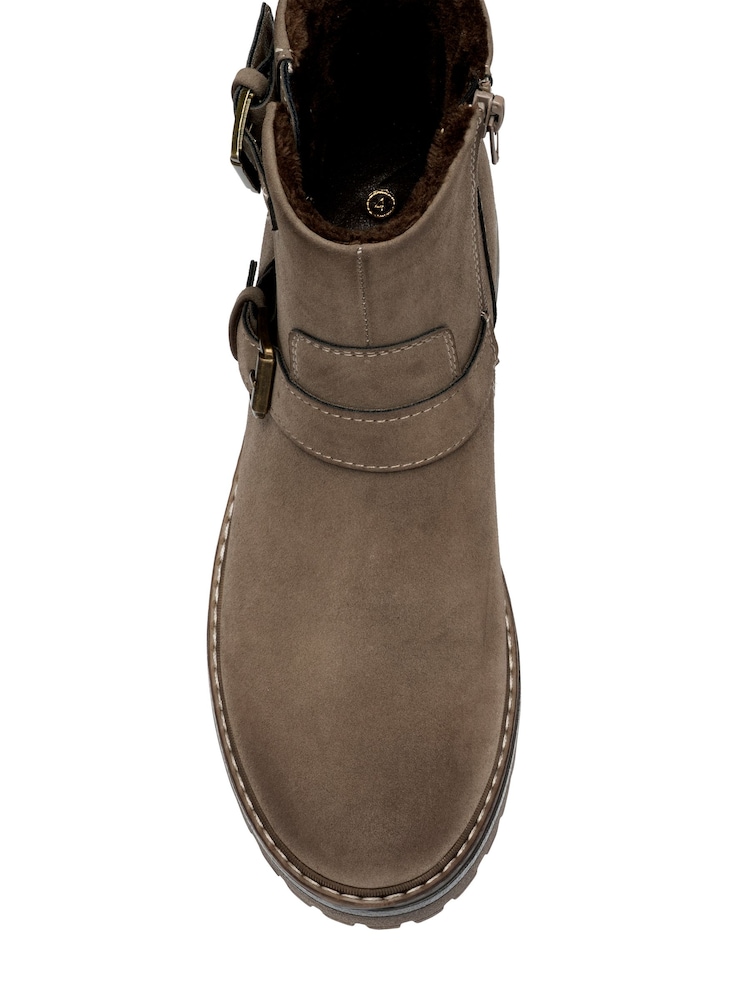 Lotus Natural Zip-Up Ankle Boots - Image 4 of 4 Lotus Natural Zip-Up Ankle Boots - Image 4 of 4