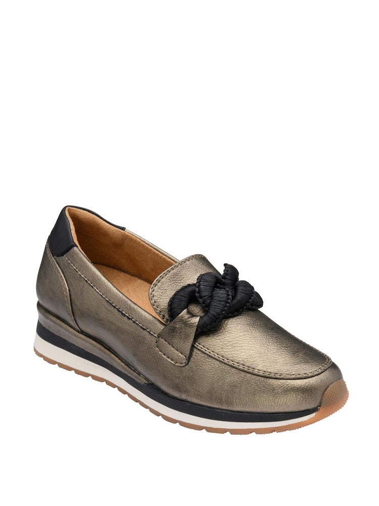 Metallivärit - Lotus Kiilakorkokengät Loaferit - Kuva 1 / 4