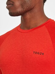 أحمر - تيشرت بكم طويل Rookwith من Tog 24 - صورة 6 من 8