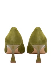 Lotus Yellow Suede Court Shoes - Image 4 of 4