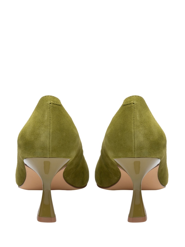 Lotus Yellow Suede Court Shoes - Image 4 of 4 Lotus Yellow Suede Court Shoes - Image 4 of 4