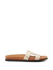 Dune London Animal Loupa Footbed Smart Slides - Image 3 of 6