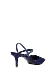 Azul - Dune London Classical Elasticated Open Court Shoes - Imagem 5 de 6