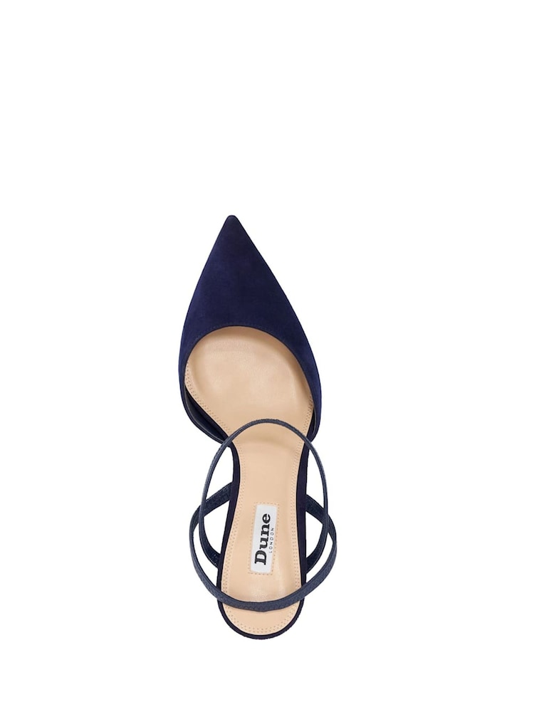 Azul - Dune London Classical Elasticated Open Court Shoes - Imagem 6 de 6