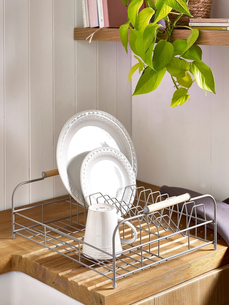 Grey Malvern 2 Tier Dish Drainer Dish Drainer - Image 1 of 3