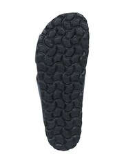 Celtic & Co. Blue Nubuck Cross-Over Slides - Image 7 of 7
