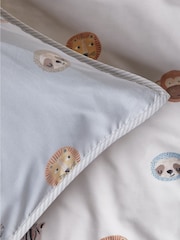 Ecru Safari Jungle Duvet Cover and Pillowcase Set - Image 10 of 10