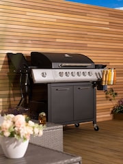 Charles Bentley Black 5 Burner Premium Gas BBQ - Image 2 of 6