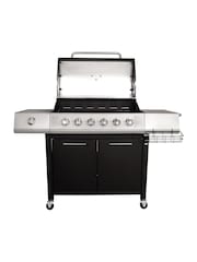 Charles Bentley Black 5 Burner Premium Gas BBQ - Image 3 of 6