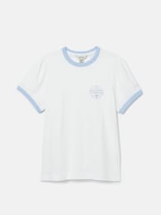 Joules Erin Cream Short Sleeve T-Shirt - Image 6 of 6