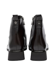 Lotus Brown Zip-Up Ankle Boots - Image 3 of 4