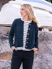 Celtic & Co. Cotton Linen Cardigan - Image 1 of 6