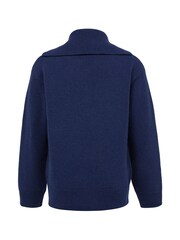 Celtic & Co. Blue Luxe Sailor Collar Jumper - Image 4 of 7