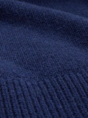Celtic & Co. Blue Luxe Sailor Collar Jumper - Image 6 of 7