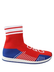 Dolce & Gabbana Red Sorrento Casual Socks Boots - Image 1 of 1