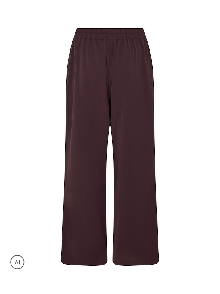 Evans Red Pleated Front Trousers - Image 6 of 6 Evans Red Pleated Front Trousers - Image 6 of 6