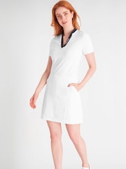 Calvin Klein Golf Hackensack Pleated White Skorts - Image 3 of 9