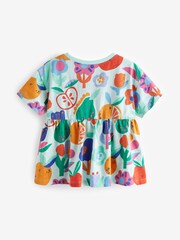 Blue Fruits 100% Cotton Short Sleeve Empire T-Shirt (3mths-7yrs) - Image 5 of 6