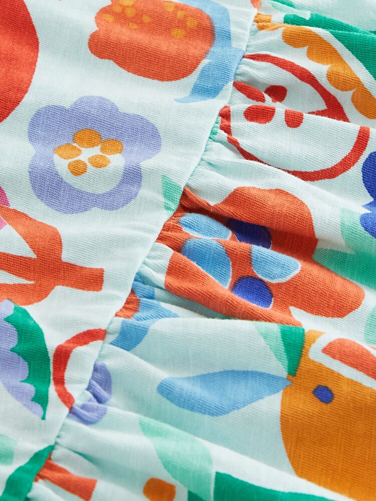 Blue Fruits 100% Cotton Short Sleeve Empire T-Shirt (3mths-7yrs) - Image 6 of 6
