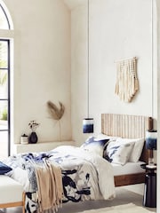 French Connection Blue Ombre Height Adjustable Gamagara Ceiling Pendant Light - Image 5 of 6