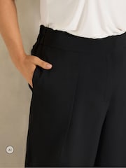Evans Black Pleated Front Trousers - Image 4 of 6
