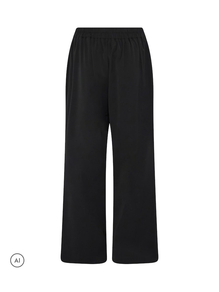Evans Black Pleated Front Trousers - Image 6 of 6 Evans Black Pleated Front Trousers - Image 6 of 6