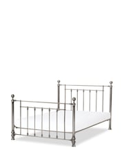 Pewter Grey Leamington Metal Frame Bed - Image 4 of 5