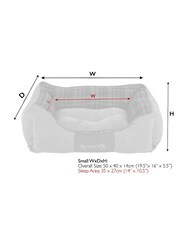 Scruffs Grey Highland Dog Box Bed - Image 5 of 6