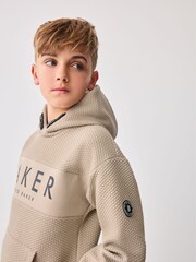 Baker by Ted Baker Textured 100% Cotton Hoodie And Shorts Set - Image 5 of 11