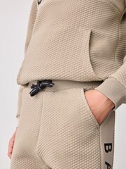 Baker by Ted Baker Textured 100% Cotton Hoodie And Shorts Set - Image 7 of 11