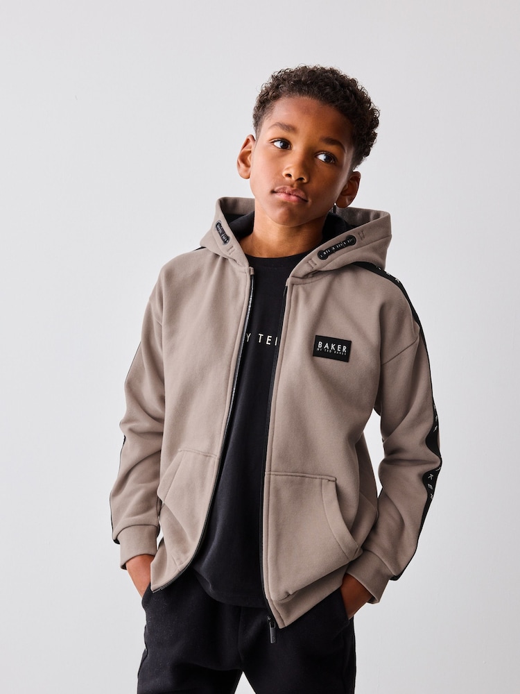 Baker by Ted Baker Zip Through Hoodie - Image 2 of 11