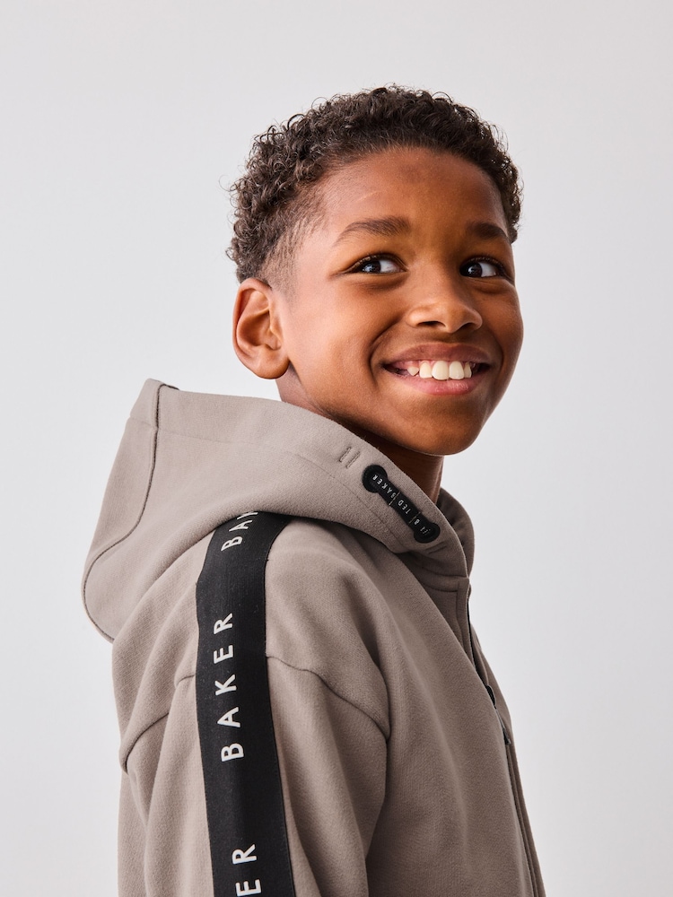 Baker by Ted Baker Zip Through Hoodie - Image 6 of 11