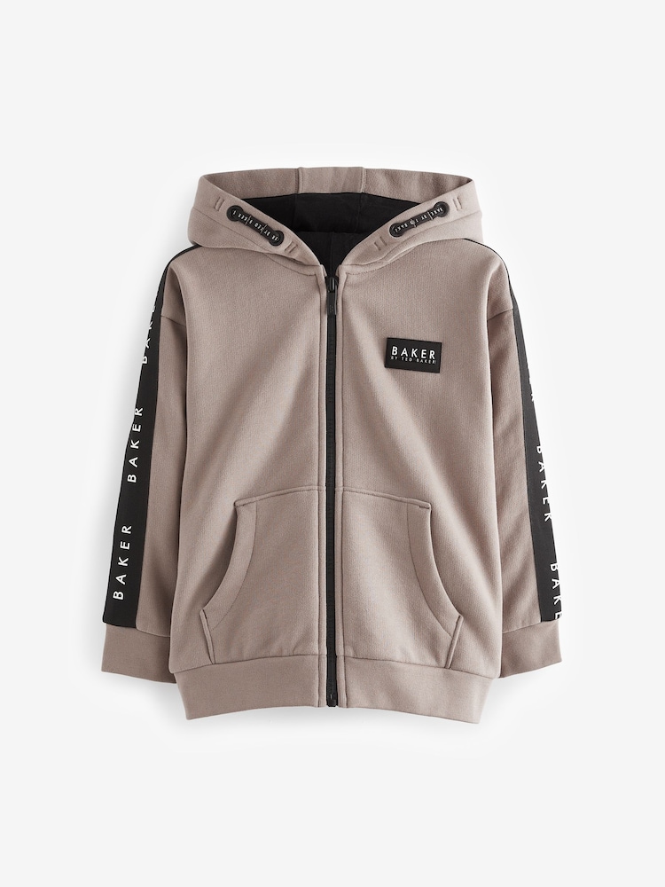 Baker by Ted Baker Zip Through Hoodie - Image 8 of 11