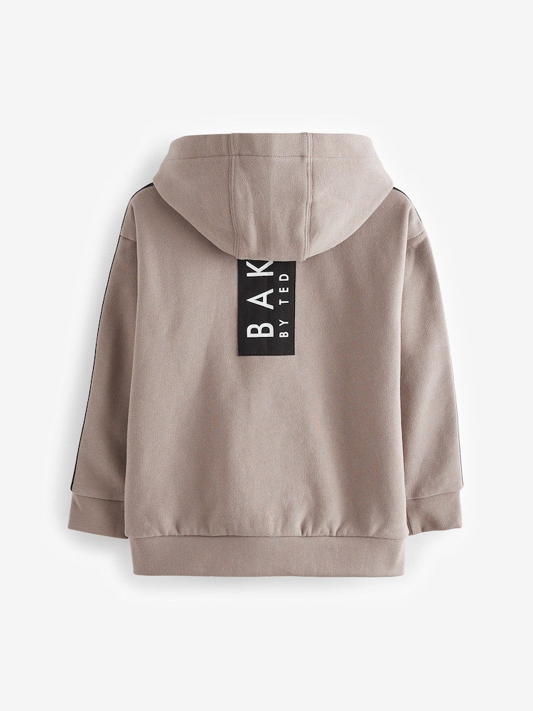 Baker by Ted Baker Zip Through Hoodie - Image 9 of 11