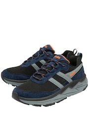Gola Black Merik ATR Mesh Lace-Up Mens Running Trainers - Image 2 of 4