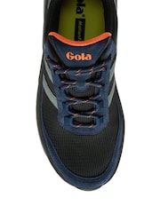 Gola Black Merik ATR Mesh Lace-Up Mens Running Trainers - Image 4 of 4