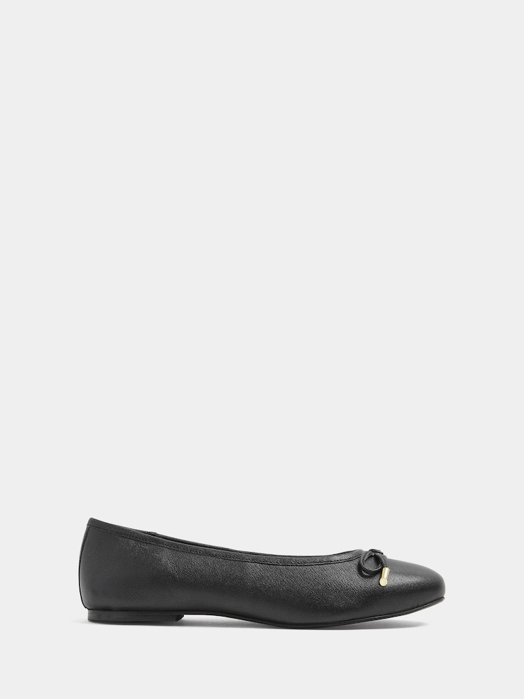 Evans Leather Ballerina Pumps - Obrázek 1 z 4 Evans Leather Ballerina Pumps - Obrázek 1 z 4