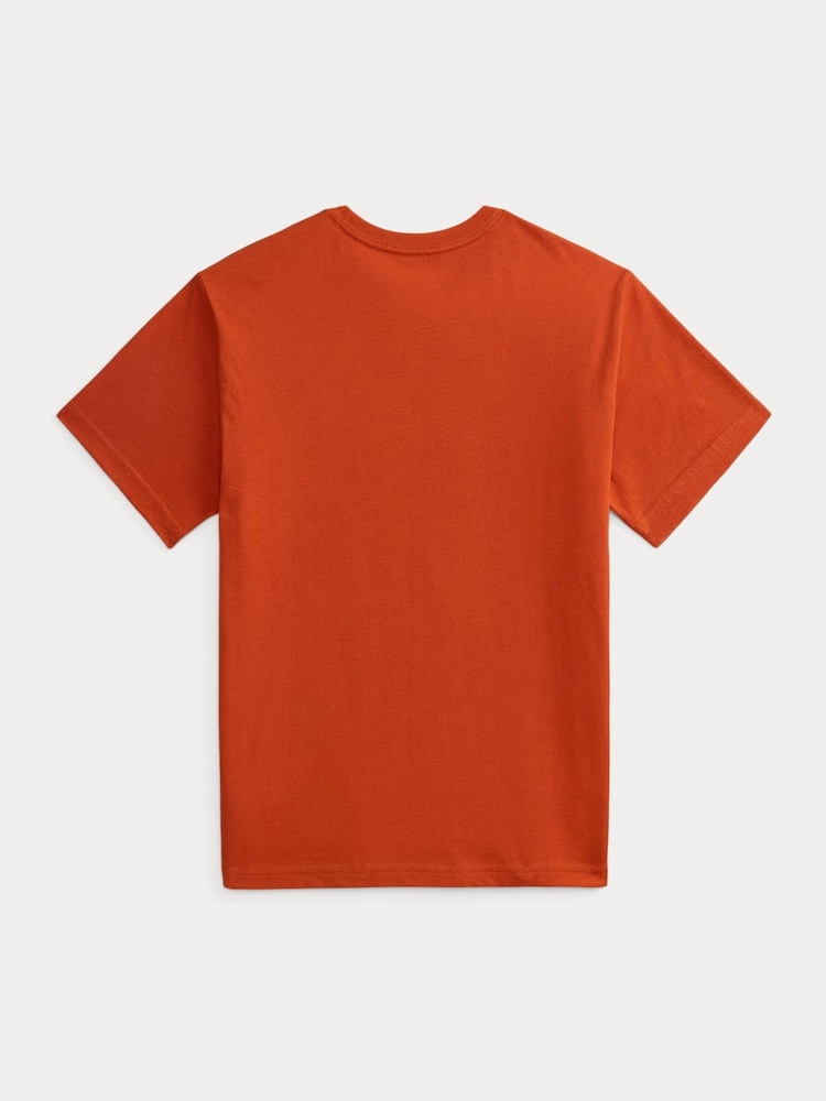 Orange - Polo Ralph Lauren Polo Bear Graphic Jersey T-Shirt - Bild 2 von 3