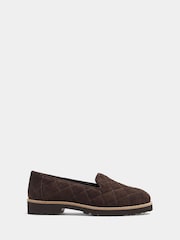 Evans Slipper Cut Suede Loafers - صورة 2 من 5