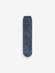 Navy Blue Ombre Cable Slipper Socks - Image 3 of 4