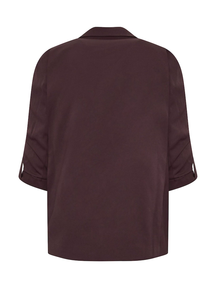 Evans Red Relaxed Fashion Blazer - Image 6 of 6
