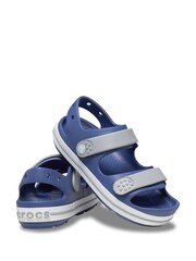 Crocs Navy Kids Crocband Cruiser Sandals - Image 4 of 7