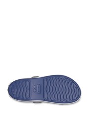 Crocs Navy Kids Crocband Cruiser Sandals - Image 6 of 7